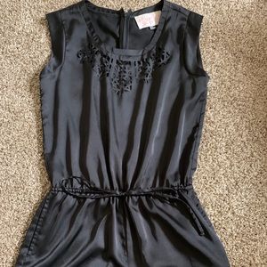 Black  Romper